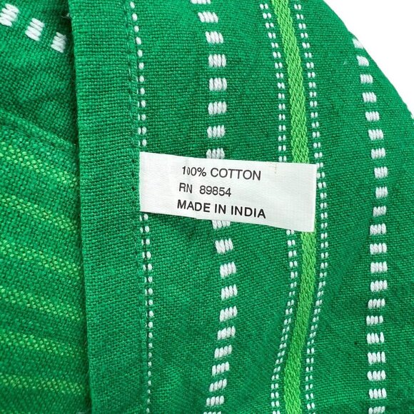 Irish Pub Green Apron With "Luck O The Irish" Embroidery & Pockets - Picture 10 of 12